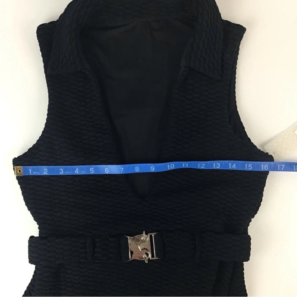 NWT Devon Windsor Stella Black One Piece Swimsuit | XL (10/12) - Picture 7 of 13